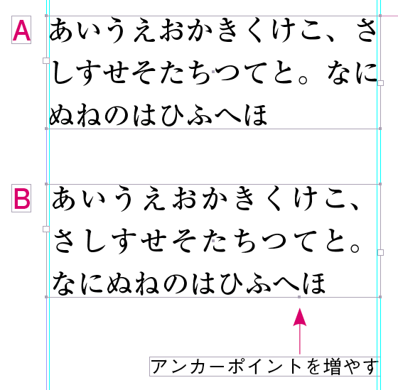 テキストフレームを多角形にすると Ind Board 過去ログ Indesignの勉強部屋 s 掲示板